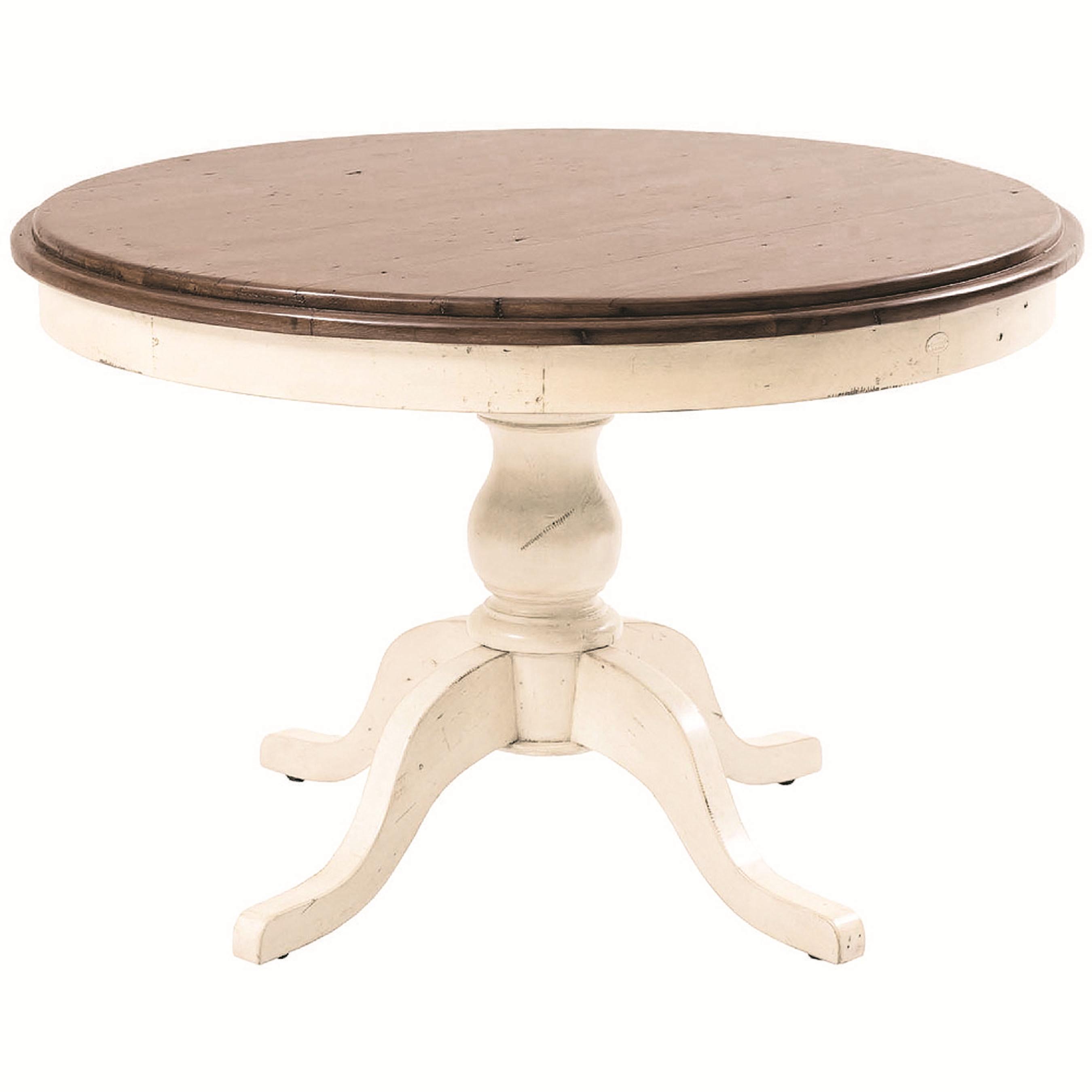 Four Hands Cornwall Single Pedestal Round Dining Table Jacksonville